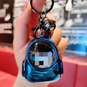 Tarjeta de dibujos animados Llavero de luz de noche de Pibala lindo bolso de capibara luminoso colgante luz ambiental llavero regalo