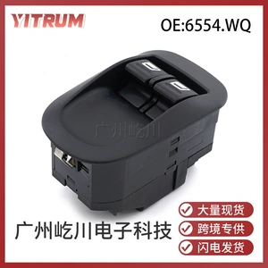 6554.WQ Peugeot 206 306 şüşə qaldırıcı idarəetmə açarı üçün