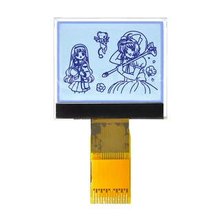 睿显熙厂家定制液晶屏模组1.9寸COG点阵屏模组仪器仪表128x64点阵