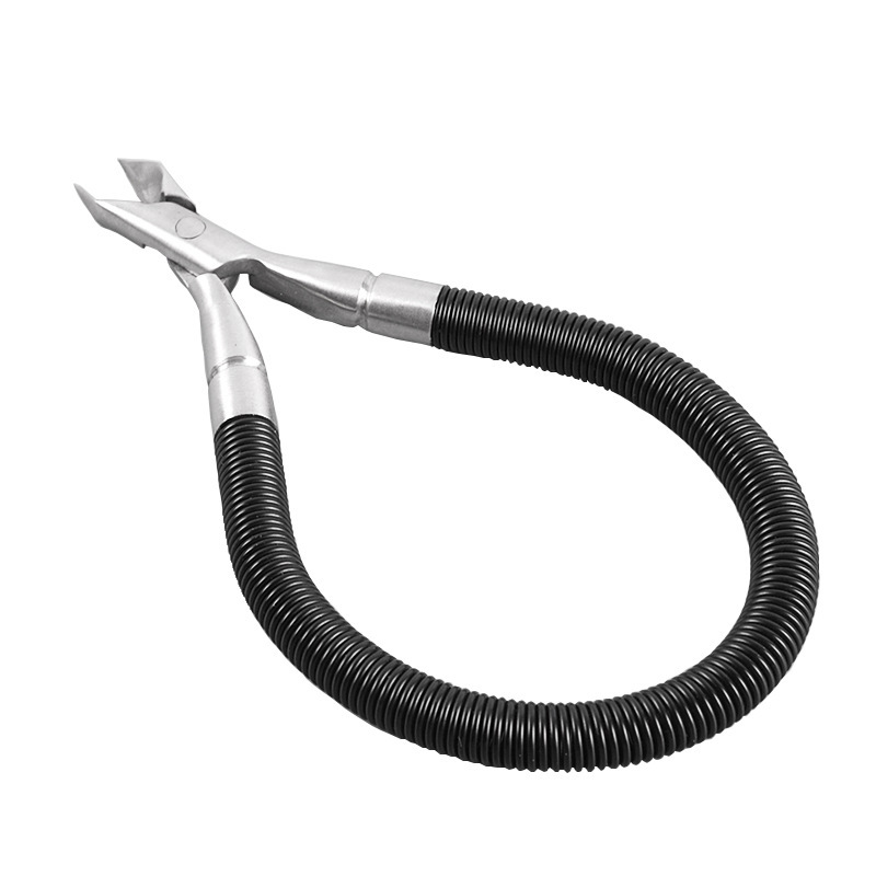 Tijeras para cutículas de acero inoxidable tipo pico de águila afiladas, cortaúñas, cortador para uñas encarnadas, quitapelillos, separador de acero.