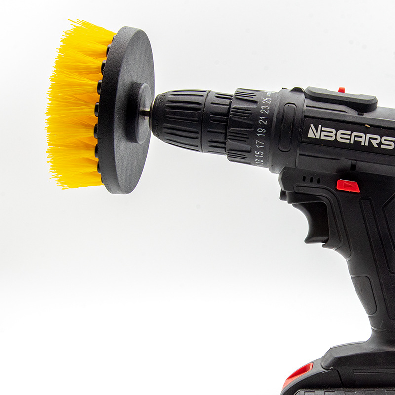 Cepillo de limpieza eléctrico hogar multifuncional cocina baño alfombra cepillo azulejo pulido cepillo de limpieza universal taladro eléctrico cabeza del cepillo