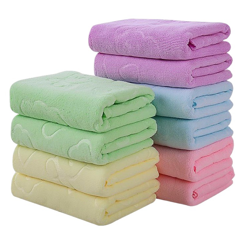30*60 Lace Fine Fiber Bear Head Towel Gift Factory Wholesale Thickened Multi-Pattern Towel Souvenir