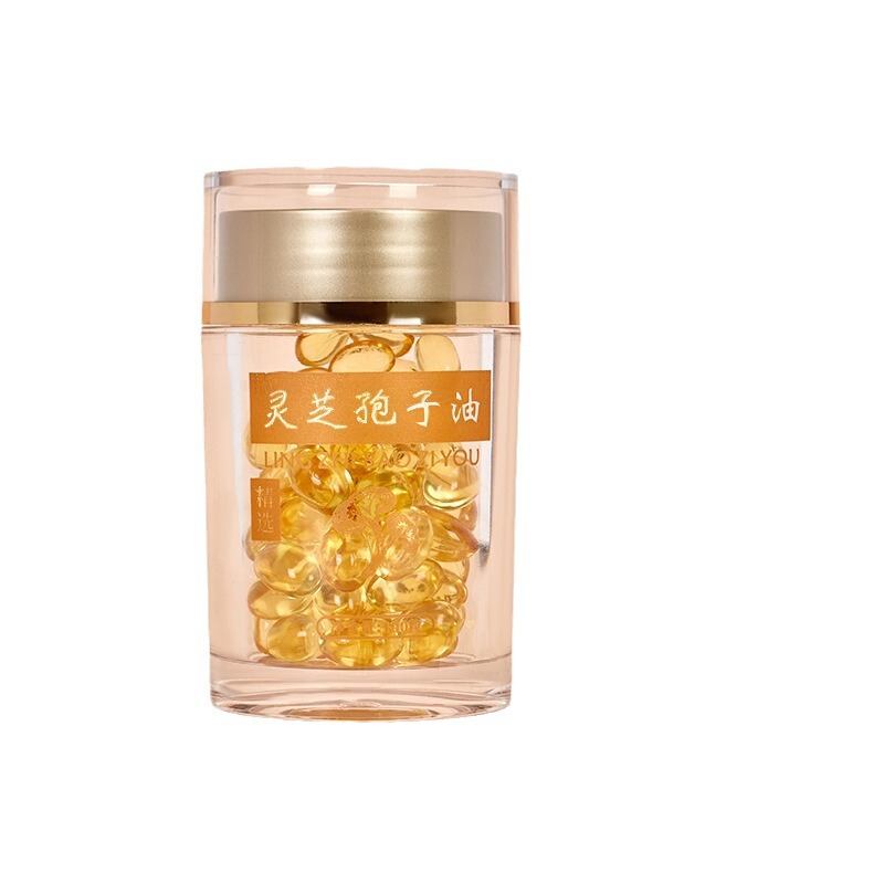 霊芝胞子油ソフトカプセル卸売りトリテルペン30霊芝抽出ばら積0.5g霊芝胞子油高含有量|undefined