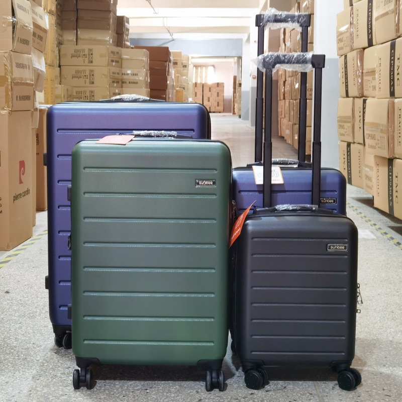 Maleta con ruedas universales de 20 pulgadas para hombre, maleta con cremallera a prueba de explosiones, equipaje de cuatro piezas de exportación de comercio exterior