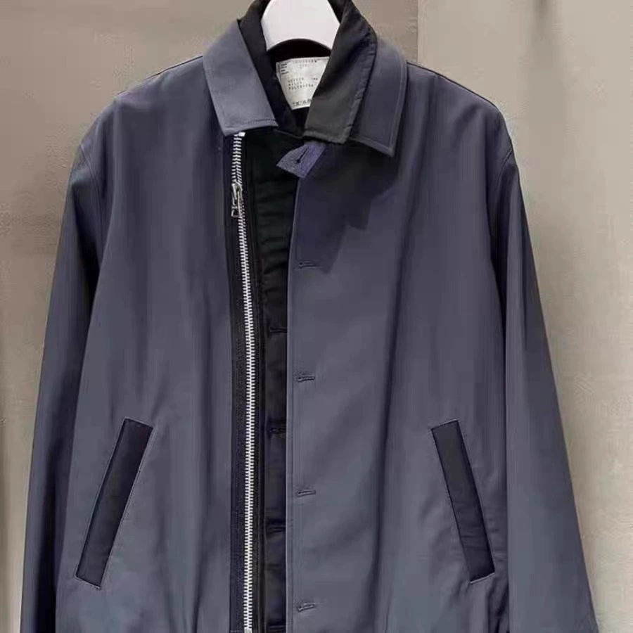 Куртка весенняя для мужчин и женщин FOG SACAI, тренд сезона, оверсайз