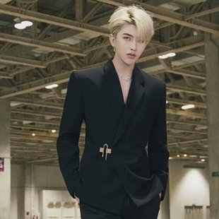 Autumn and Winter Casual Suit Single Suit Loose Men's and Women's Fashionable Simple Men's Suit Jacket Coat 2024