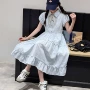 大童新款夏季女童裙子
