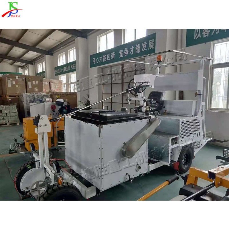 618 rack máquina de marcado de fusión en caliente equipo de marcado vial carretera planteada máquina de marcado de línea oscilante