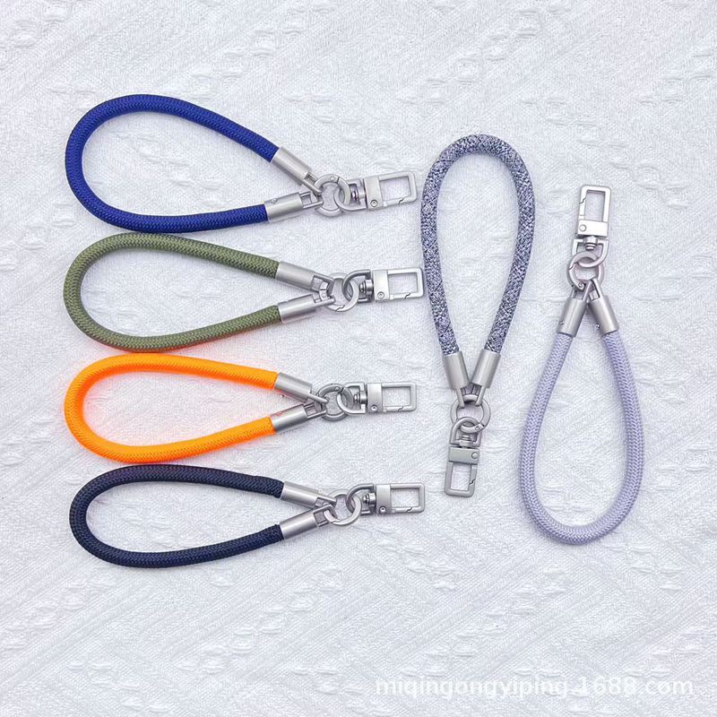 High-end Titanium Primary Color Short Mobile Phone Lanyard Keychain Outdoor Anti-lost Multifunctional Mobile Phone Chain Camera Wrist Rope High-end Titanium Primary Color Short Mobile Phone Lanyard Keychain Outdoor Anti-lost Multifunctional Mobile Phone Chain Camera Wrist Rope