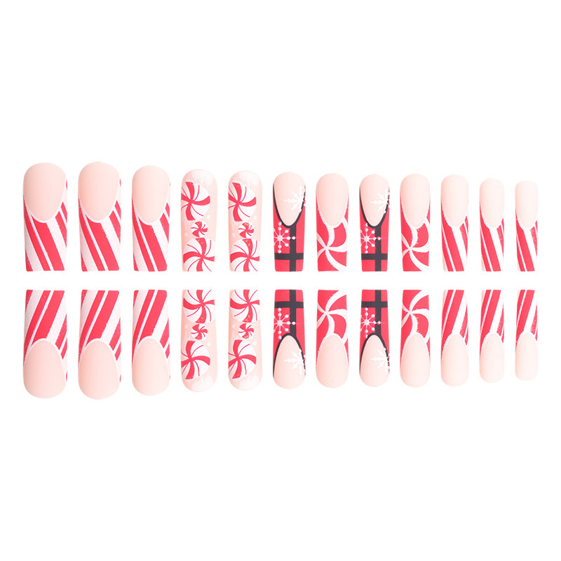 Classic Style Style Christmas Classic Style Press On Nails