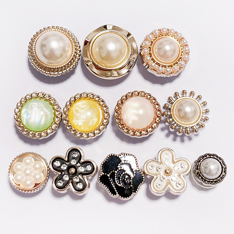 바로크 12 그레인 신발 버클 세트