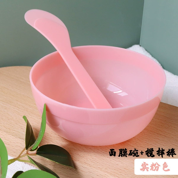 Solid pink/bowl+stick