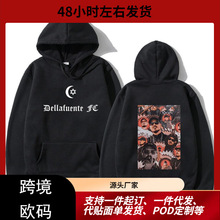 Dellafuente Hoodies Mens Long Sleeve Winter Sweatshirts Hara