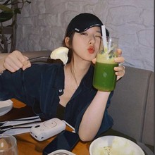 赵露思黑色防晒天丝牛仔衬衫女夏季薄款水洗做旧宽松衬衣上衣百搭