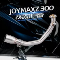 Применимо к мотоциклу Sanyang Patrol 300 JOYMAXZ300 Sanyang Jiumei Модифицированная Передняя выхлопная труба