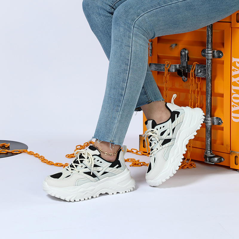 Damen-Wanderschuhe, Tennisschuhe, Sneakers, Mesh-Gummisohle, langlebig, gepolstert, vielseitig einsetzbar_voghion.com