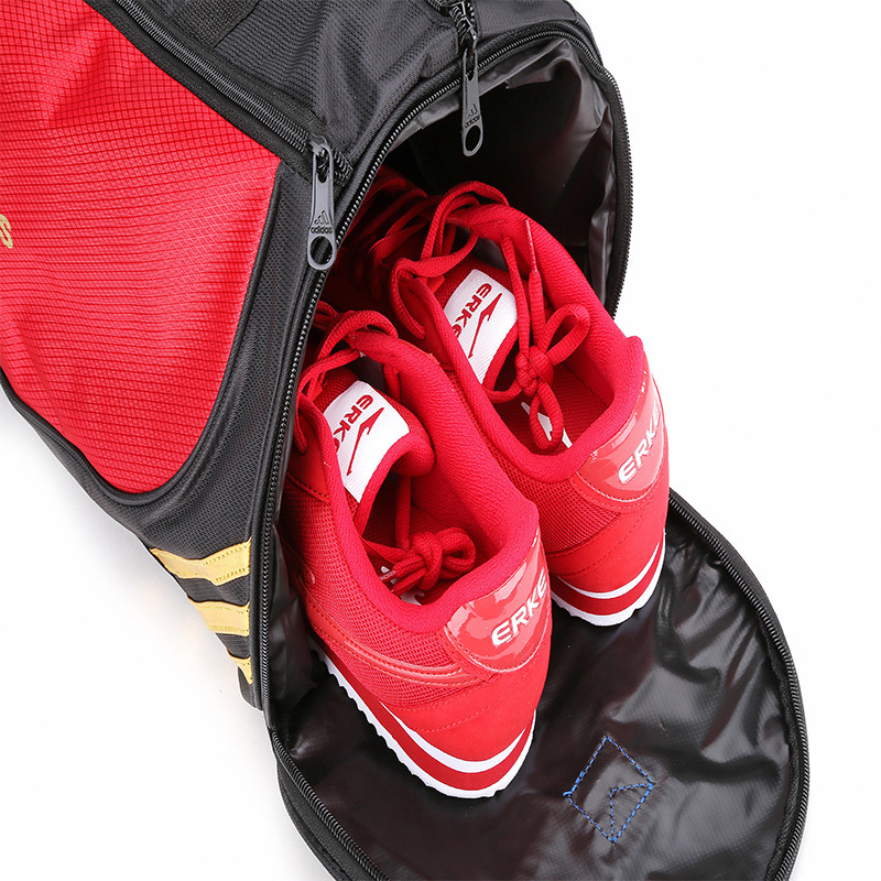 Bolsa de yoga de gran capacidad para gimnasio, bolso deportivo unisex con compartimento húmedo y seco, estilo mensajero