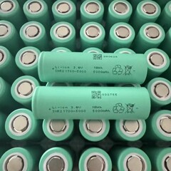A品EVE亿纬21700电池50PL5000mAh全极耳高倍率20C放电手电钻航模