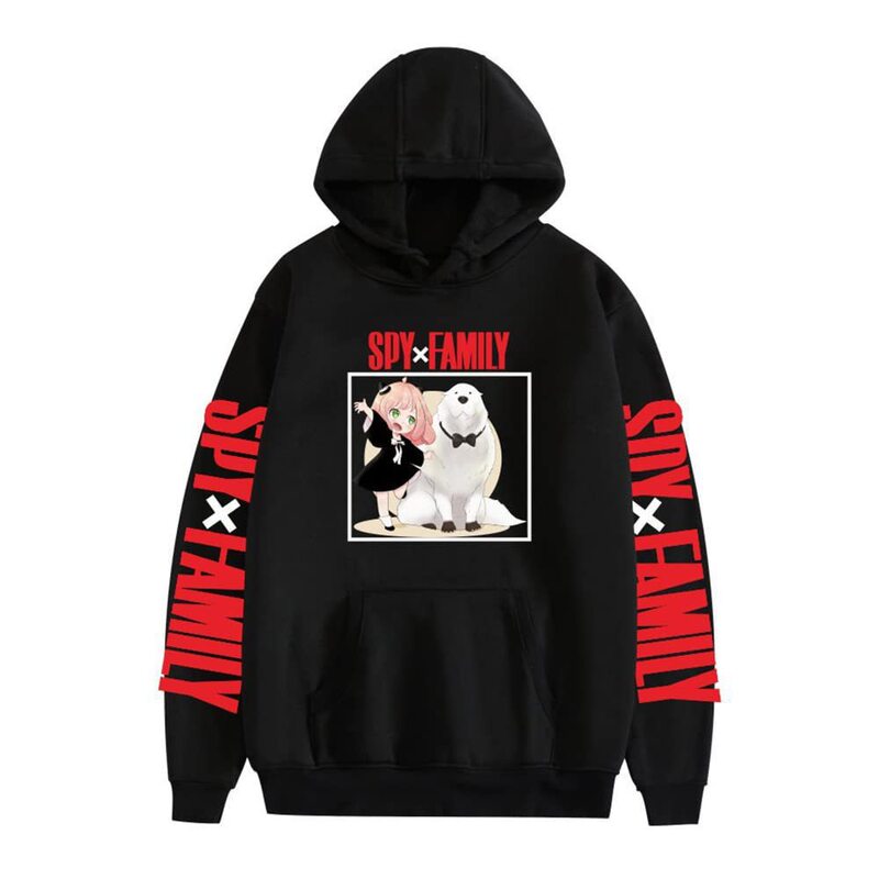 Spy×Family Anime Merchandise Hoodie New Style Long-Sleeve Sweatshirt for Men and Women Spy×Family Anime Merchandise Hoodie New Style Long-Sleeve Sweatshirt for Men and Women