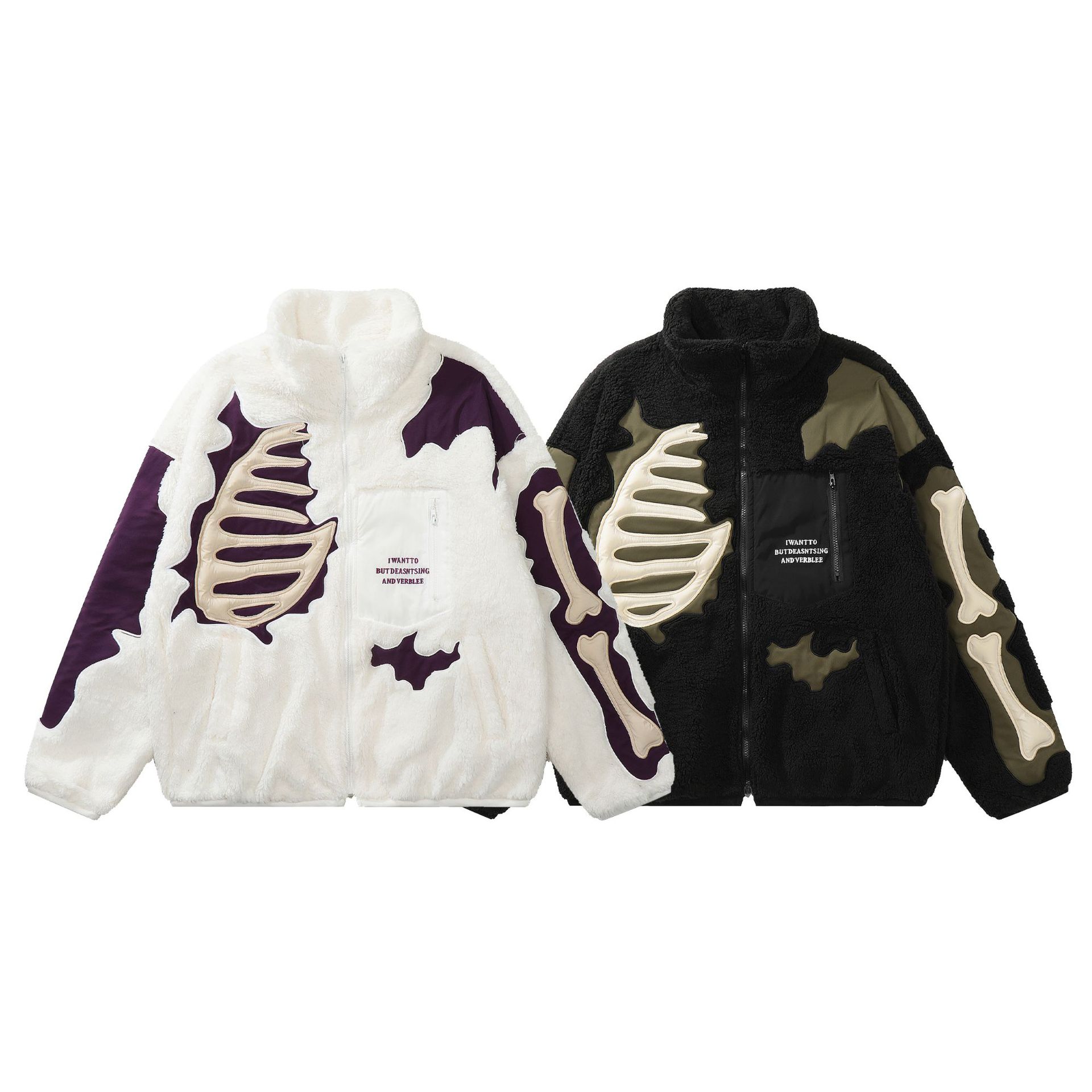 Herrkläder Lammullssömmar handduk broderi bomullsrock vinter varm bomullsrock tonåring män och kvinnor lös parrock_voghion.com