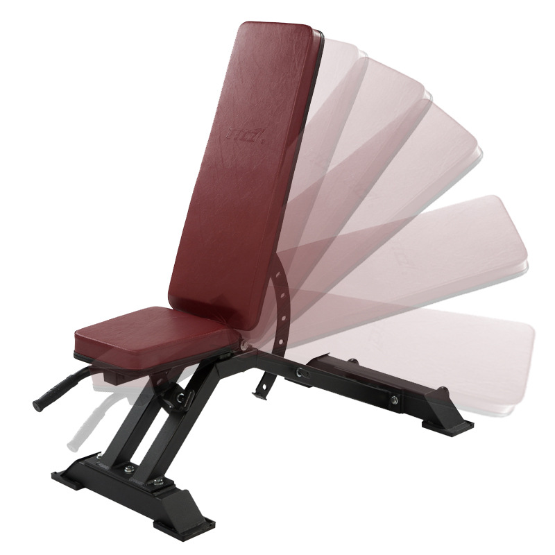 Banco de pesas ajustable profesional, espesor 3,0 cm, para gimnasio y entrenamiento comercial