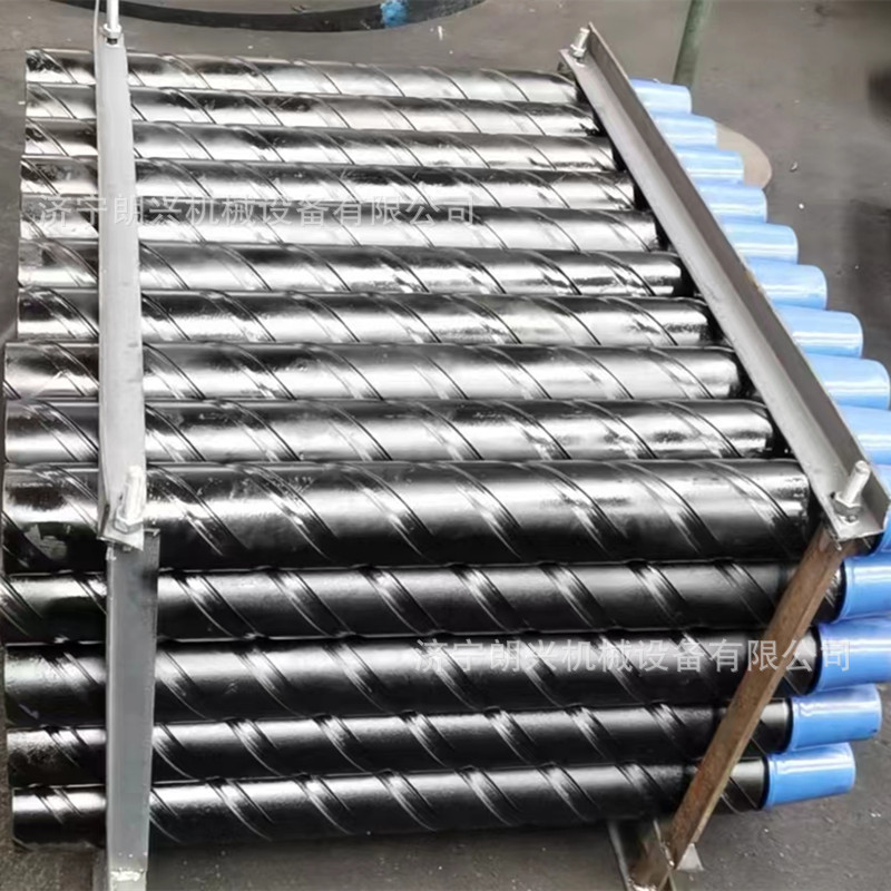 73*1m刻槽钻杆 矿井钻探用大通径刻槽钻杆 地质肋骨钎杆