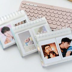 Wholesale supply of desktop standing mini polaroid photo albums, 3-inch photo albums, desk calendar photo albums