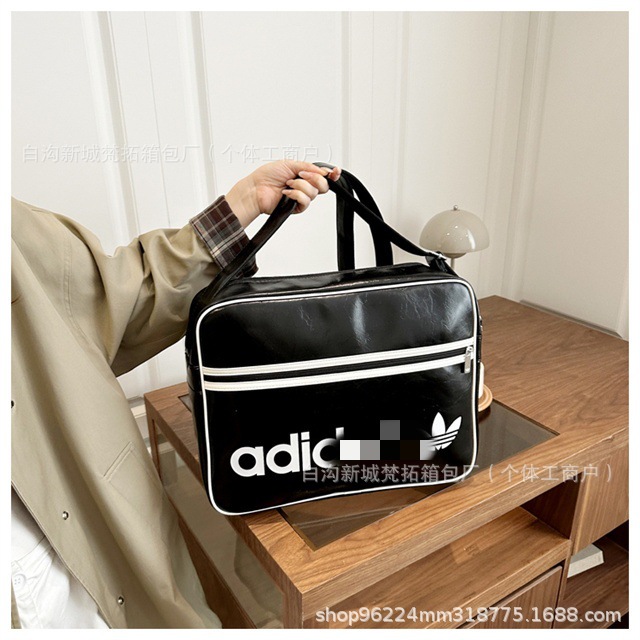 Crossbody Bag, Simple Street Style, Popular Shoulder Bag, Letter Print, Unisex Student Handbag, Commuter Trendy Bag, Commuter Style