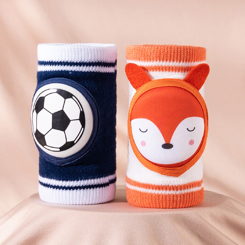 Cubierta de la almohadilla de la rodilla para niños bebé gateando niño infantil resistente a la caída para caminar engrosado verano codo pad niños niñas medianas y grandes