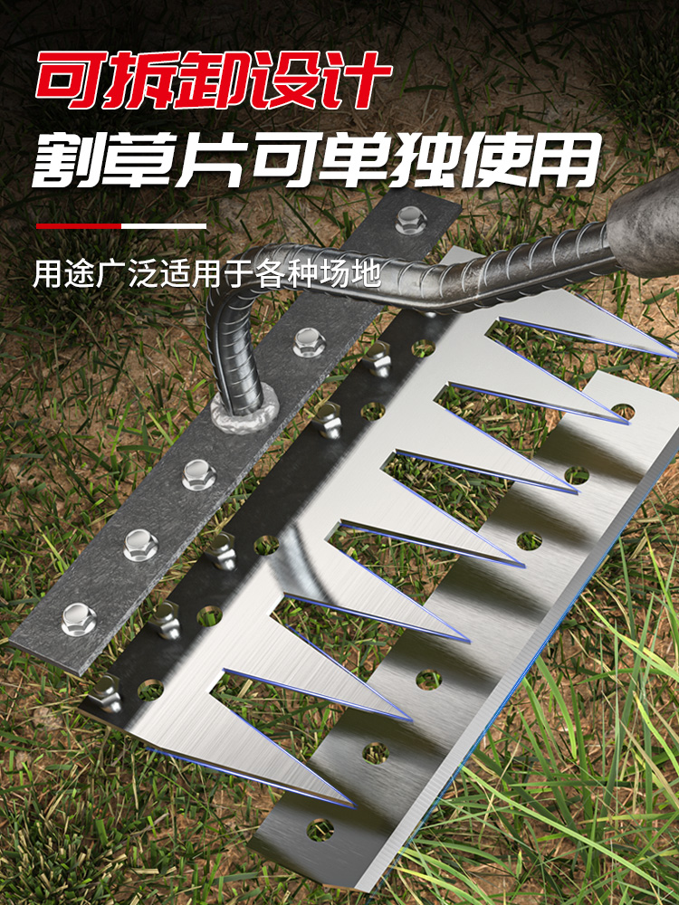Herramienta agrícola de hierba de acero de manganeso rastrillo multifuncional rastrillo de hierba de plantación de colza artefacto de cinco dientes nuevo rastrillo de clavos de hierro de suelo suelto