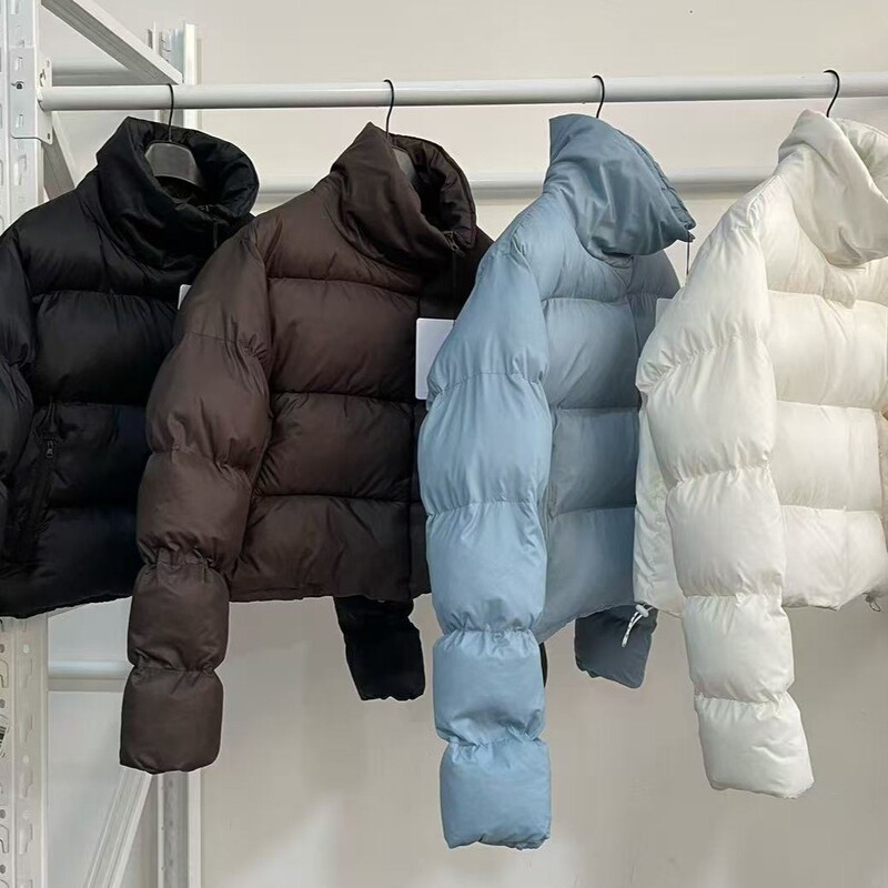 Original Silver Label Winter High-Quality Puffer down Jacket Classic Four-Panel Short Thickened Stand-Collar Loose-Fit Coat Original Silver Label Winter High-Quality Puffer down Jacket Classic Four-Panel Short Thickened Stand-Collar Loose-Fit Coat