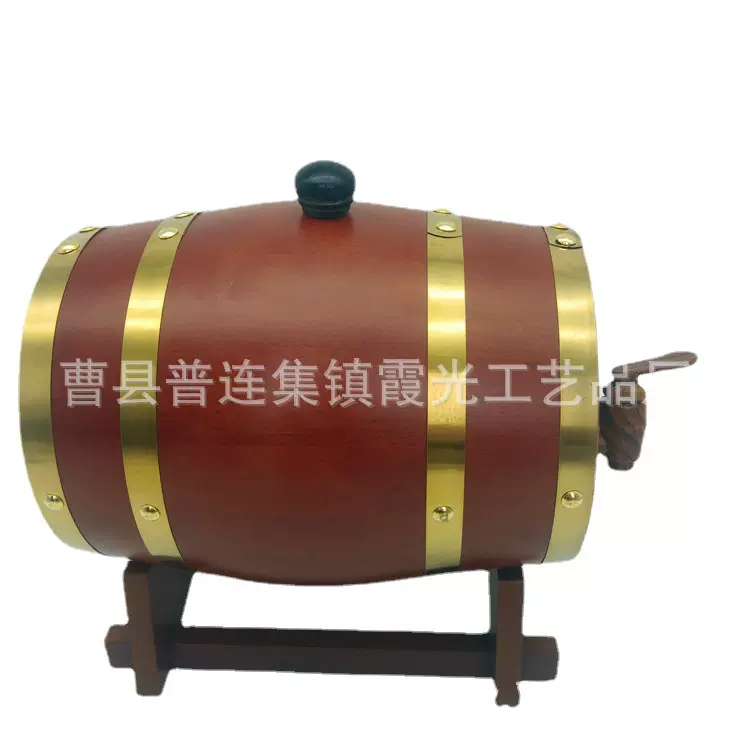 外贸合作松木橡木酒桶 橡木制啤酒桶卧式红酒桶 酒吧装饰木制酒桶
