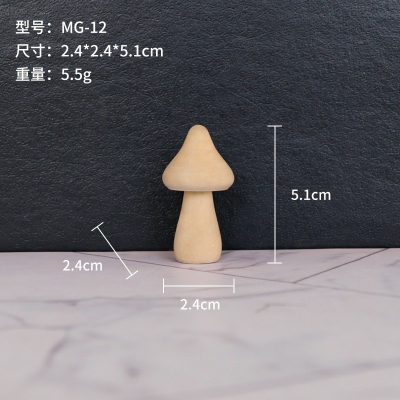 Nuevo producto bricolaje pintado a mano madera embrión fruta árbol de Navidad campana hongo casa se puede colorear regalo de vacaciones preescolar
