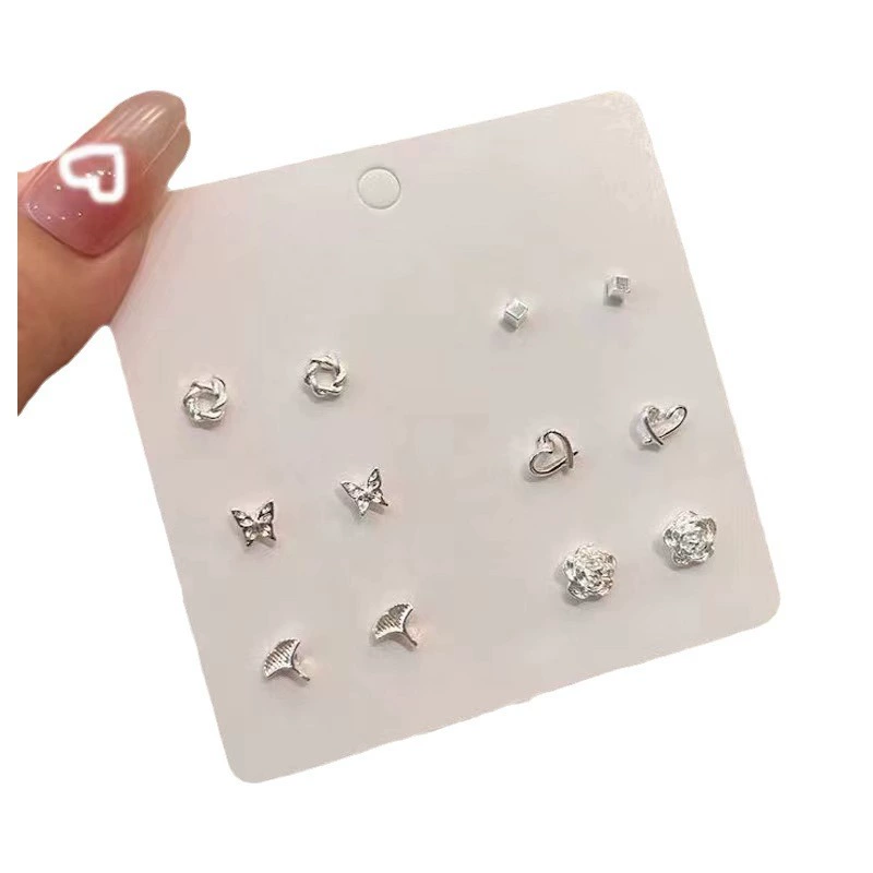 Earrings, jewelry, small design set, high-end