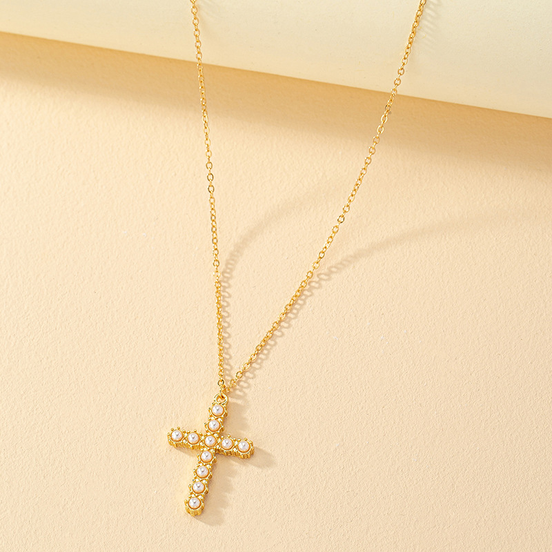 Elegant fashionable stone inlay pearl