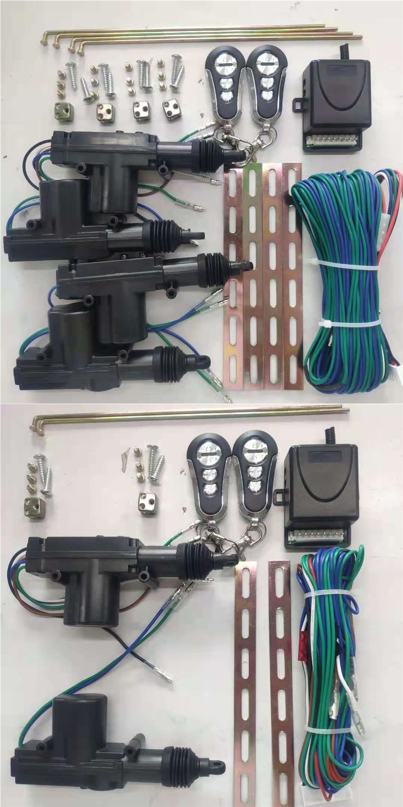 Factory Direct Sales Car Remote Control Central Locking 12V Truck Door Lock Motor Anti-Theft Lock Remote Control Lock Can + Bluetooth