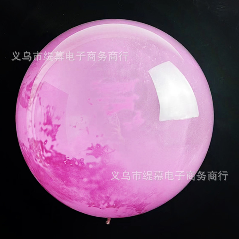 Globo de Arena Líquida de Alta Transparencia, Famoso en Internet, de 18 Pulgadas, Elástico, Redondo, Ecológico, para Decoración de Bodas, Festivales y Fiestas