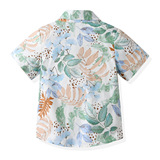 Мультяшная детская рубашка для мальчиков, детский летний кардиган, футболка