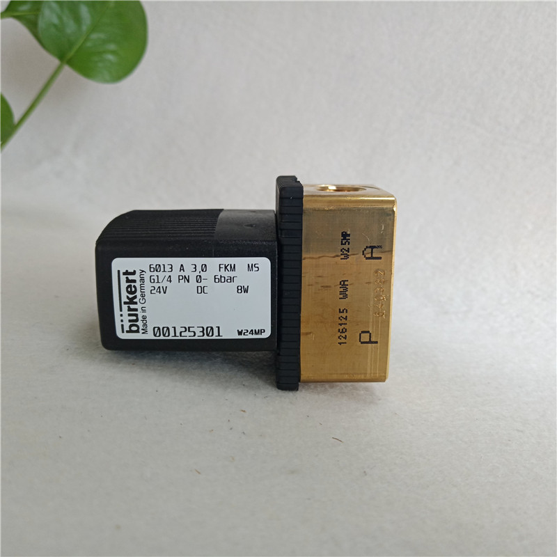 现货宝德6013电磁阀 直动式 两通 常开 G1/8 DN3 burkert00125301