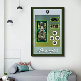 现代装饰画;工艺画