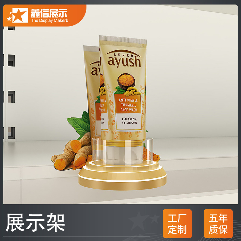 亚克力展示架 時尚桌面展示架桌面宣展示架 护肤品商场柜台展示架