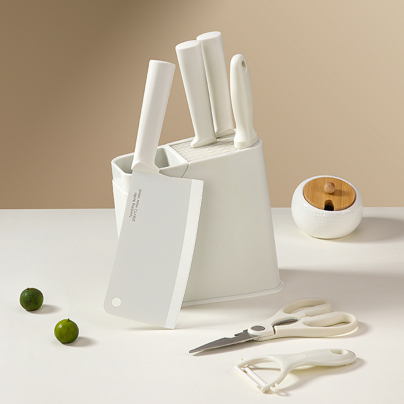 Knives Kitchen suit Combination Household Kitchen Knife Chopping Board Kitchen Special Slicer Knife Fruit Knife Full Set of Kitchenware Cross Border