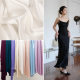 Glossy Acetate Silks and Satins Silk Fabric Silk Plain Crepe Silks and Satins Smooth and Drape Dress Cheongsam Suspender Skirt Fabric