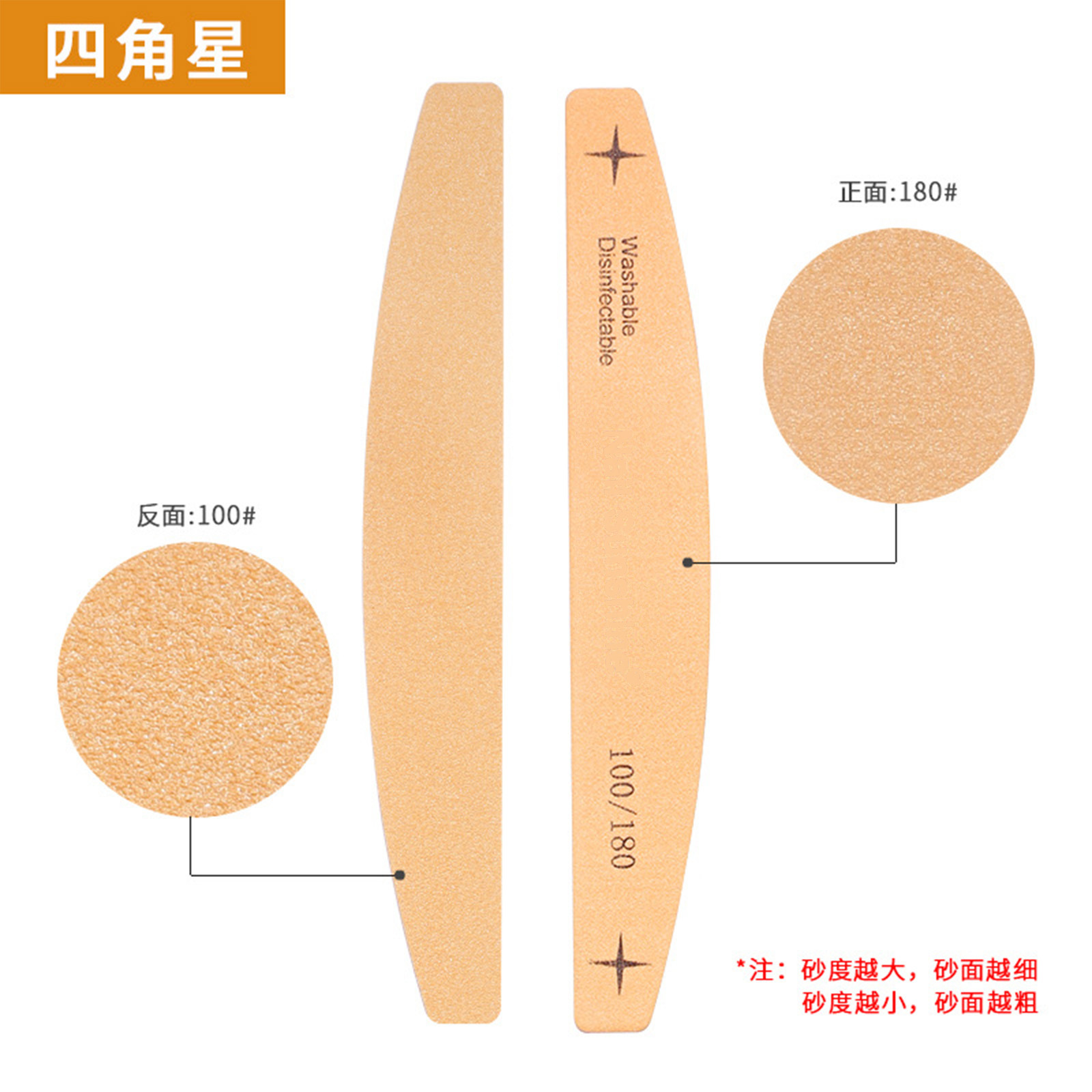 Nuevo arte de uñas curvo de media luna transfronterizo