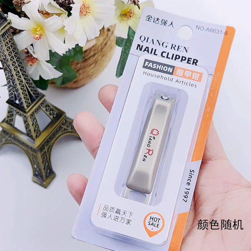 Hombre fuerte al por mayor 2025 nuevo cortaúñas de embalaje independiente grande cortaúñas diagonales cortaúñas planas