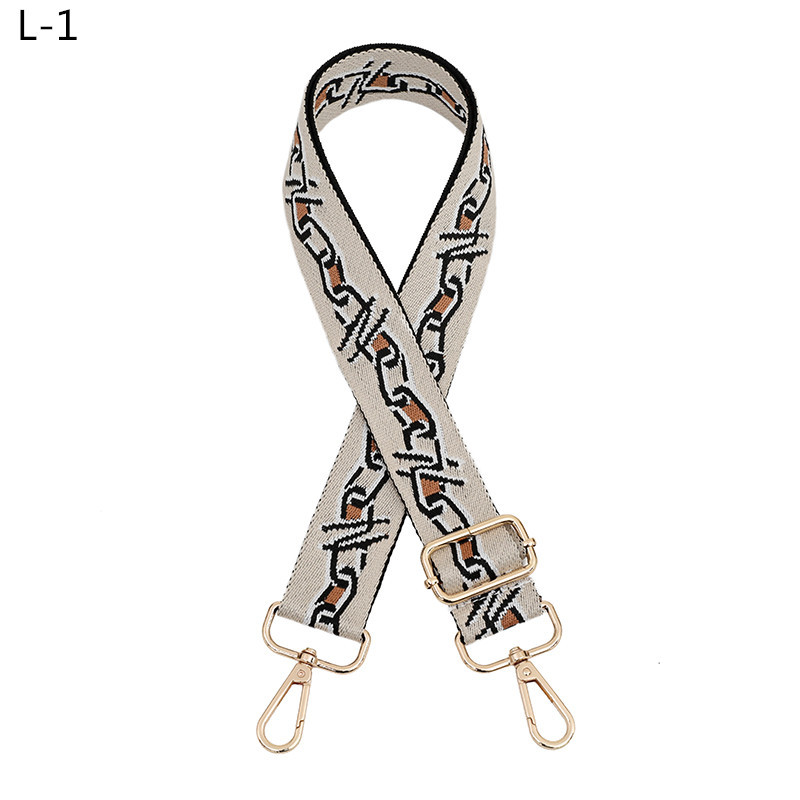 Daily Occasion Polyester Material All Seasons Polyester Chain Sling Strap Bag Strap