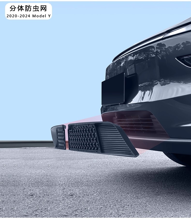 Suitable for the New Version of Tesla Model 3 Highland Removable Central Air Inlet Protective Cover Insect-Proof Net