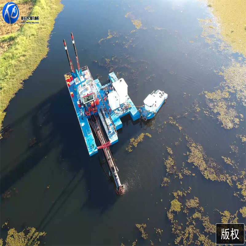 环保铰刀挖泥船 河道治理清淤设备 航道码头10寸抽沙绞吸船