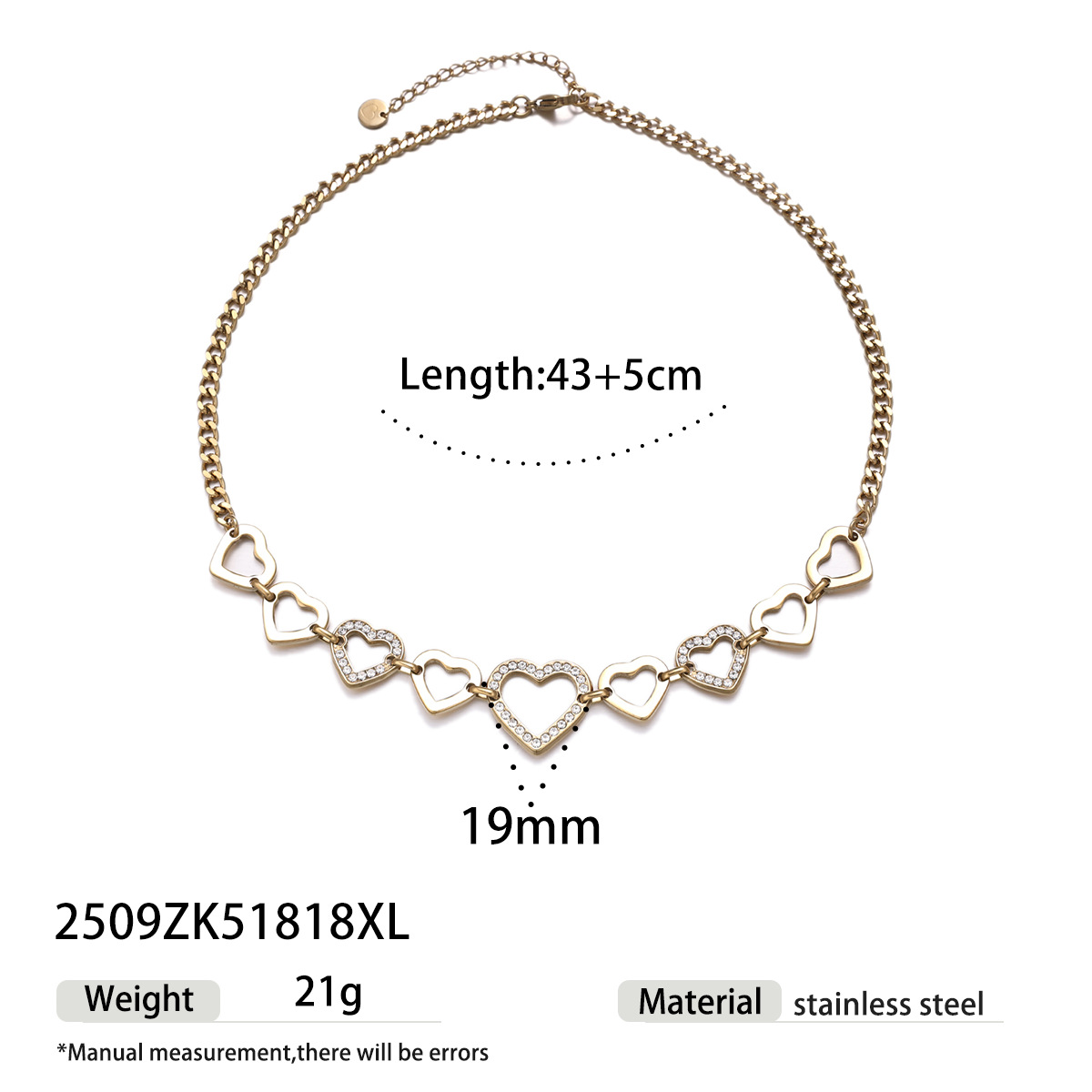 Collar de acero inoxidable de la UE y los Estados Unidos, el conjunto de joyas de nicho ligero de lujo de acero de titanio para mujeres no se desvanecen, joyas de dinero transfronterizas image 7