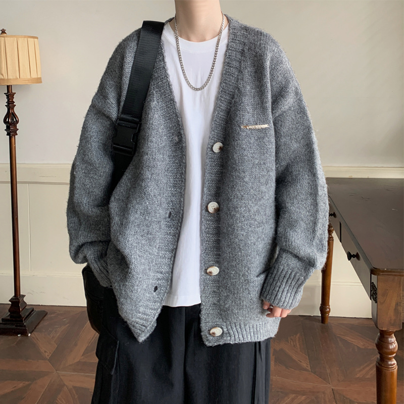 Knitted trend retro sweater